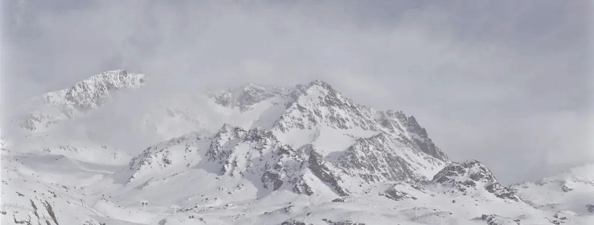 Snow-covered northern landscape